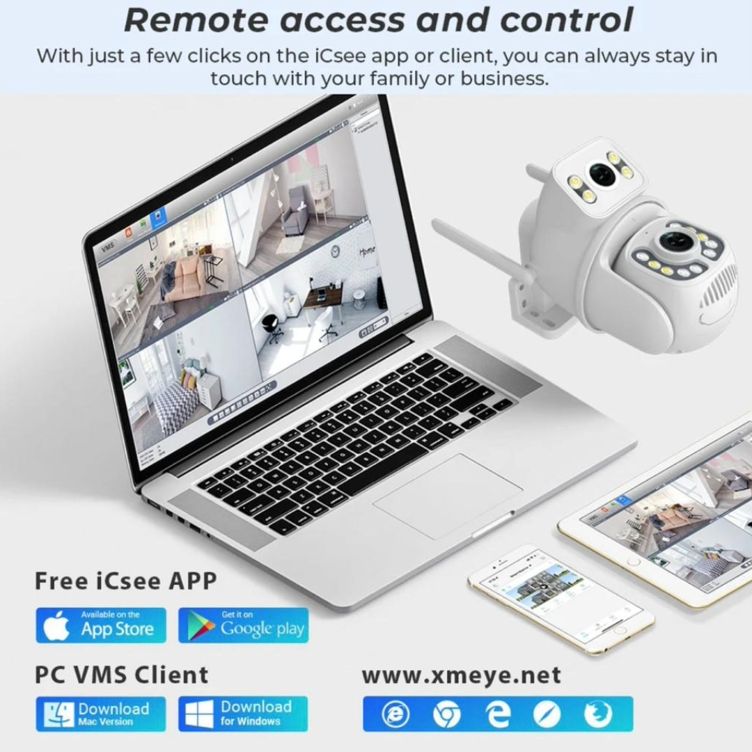 Miniatura 3 de Cámara de Seguridad IP Dual