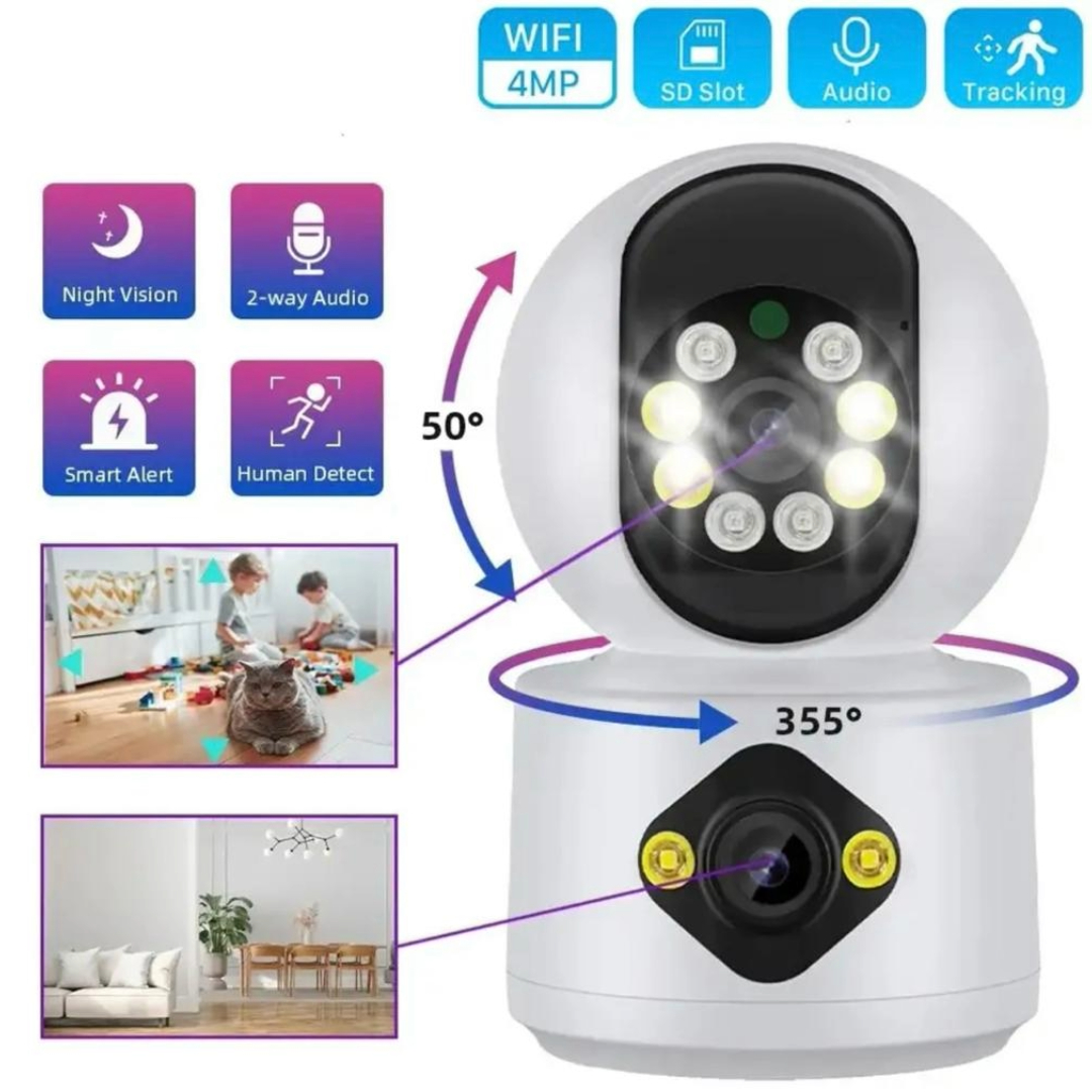 Cámara de Seguridad Dual Interiores