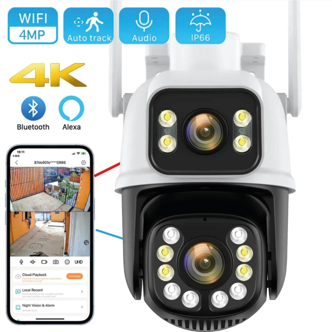 Cámara de Seguridad IP Dual